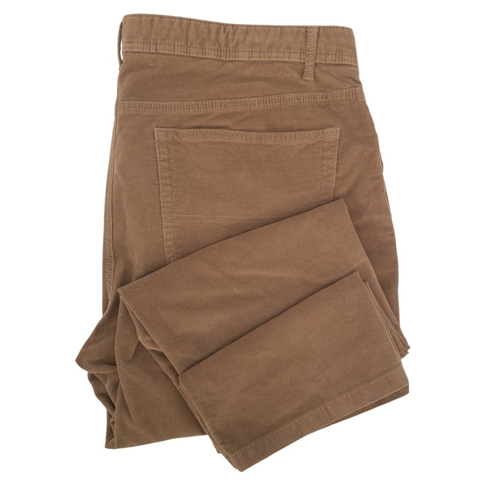 Joseph Abboud Men's Tan Corduroy Pants Size 42x30 Straight Leg‎ (FITS 41X29)